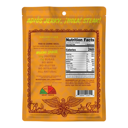 Vacadillos - Habanero Bites Air Dried Beef