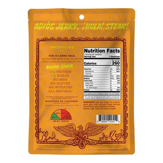 Vacadillos - Habanero Bites Air Dried Beef