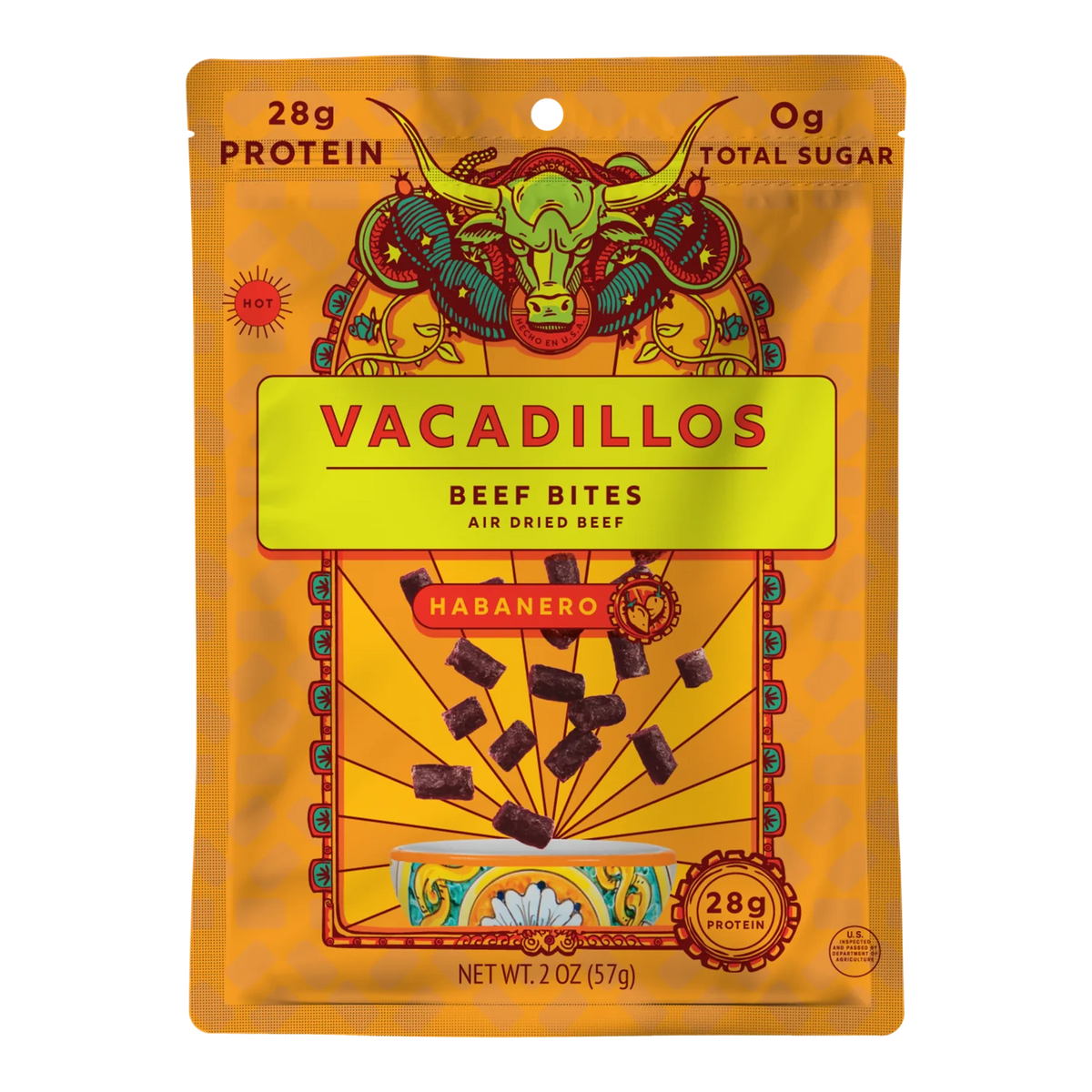 Vacadillos - Habanero Bites Air Dried Beef