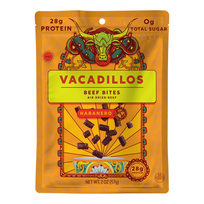 Vacadillos - Habanero Bites Air Dried Beef