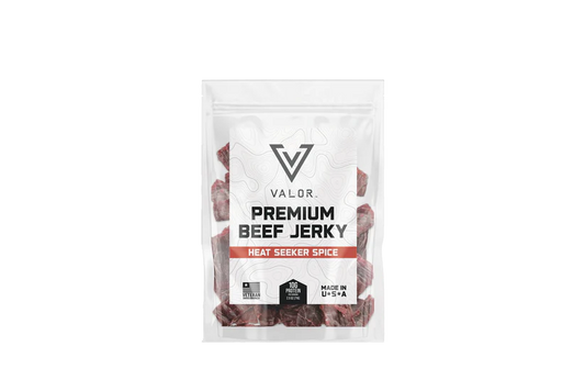 Valor Meat Snacks - Heat Seeker Spice Beef Jerky