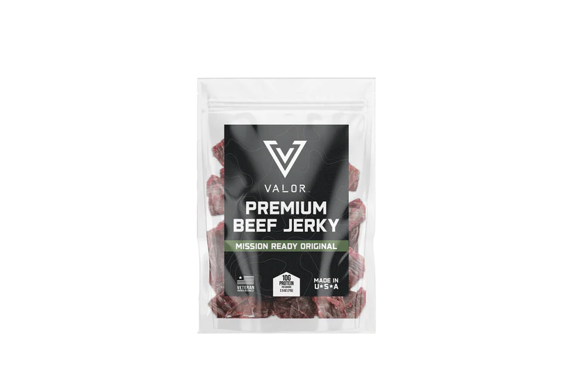 Valor Meat Snacks - Mission Ready Original Beef Jerky