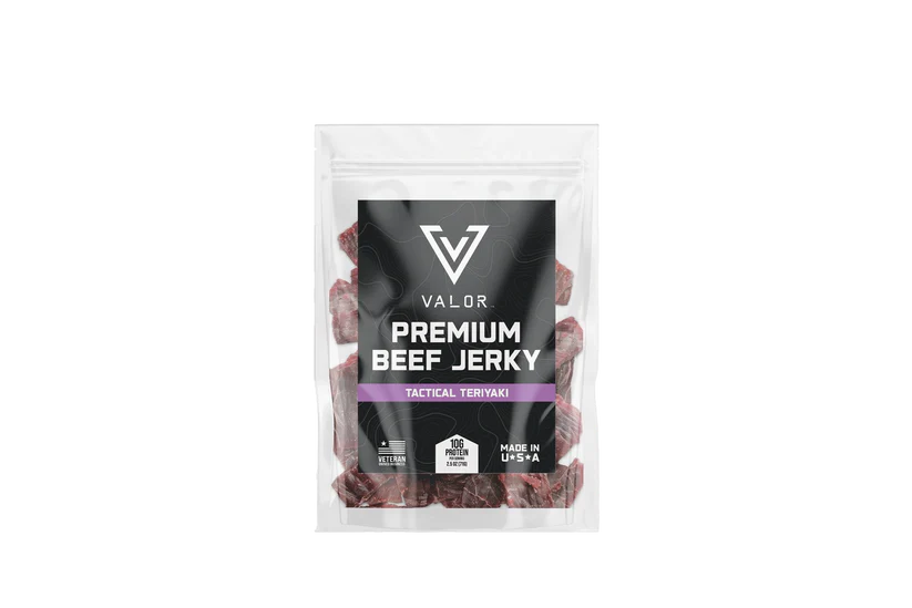 Valor Meat Snacks - Tactical Teriyaki Beef Jerky