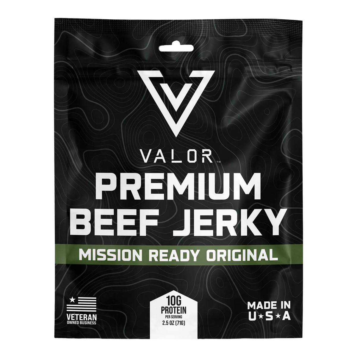 Valor Meat Snacks - Mission Ready Original Beef Jerky