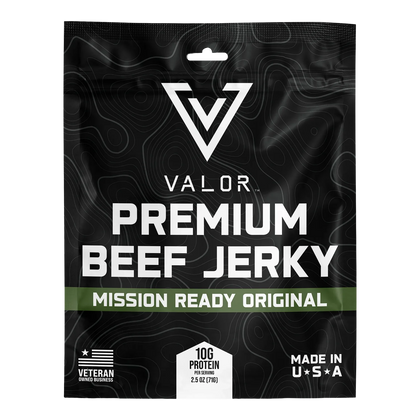 Valor Meat Snacks - Mission Ready Original Beef Jerky