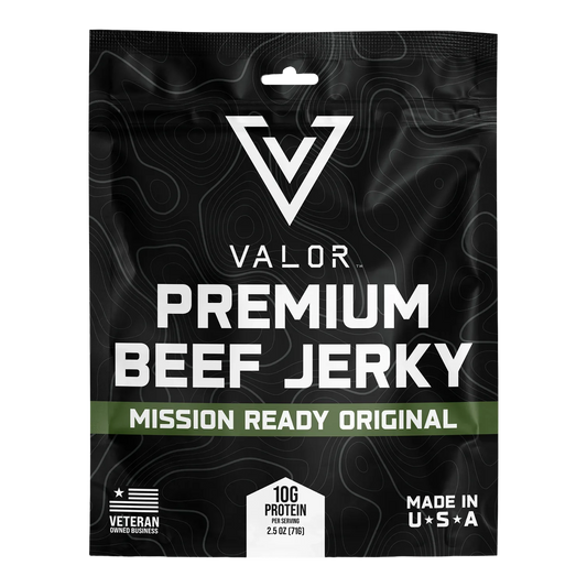 Valor Meat Snacks - Mission Ready Original Beef Jerky