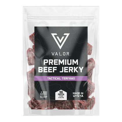 Valor Meat Snacks - Tactical Teriyaki Beef Jerky