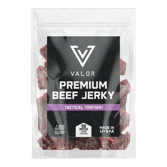 Valor Meat Snacks - Tactical Teriyaki Beef Jerky