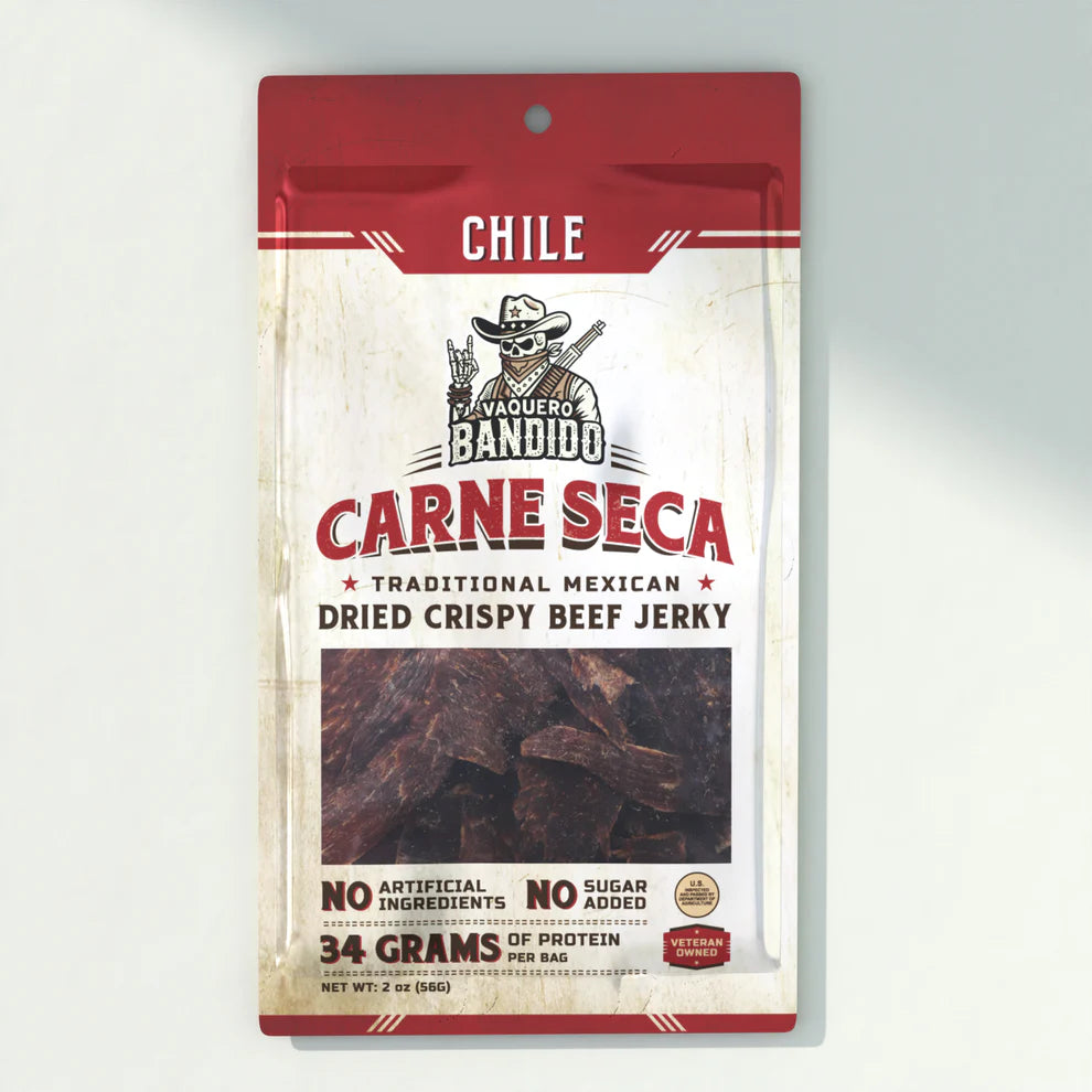 Vaquero Bandido - Chile Carne Seca Mexican Beef Jerky