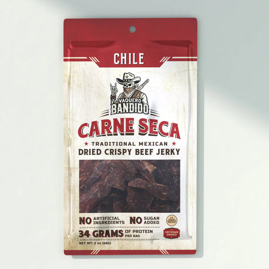 Vaquero Bandido - Chile Carne Seca Mexican Beef Jerky