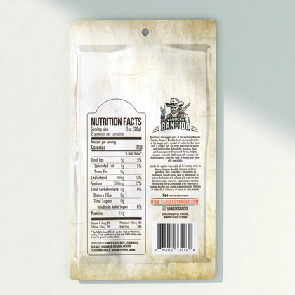 Vaquero Bandido - Habanero Carne Seca Mexican Beef Jerky