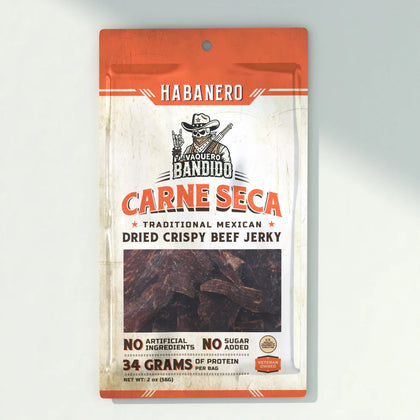 Vaquero Bandido - Habanero Carne Seca Mexican Beef Jerky