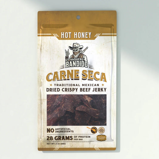 Vaquero Bandido - Hot Honey Seca Mexican Beef Jerky