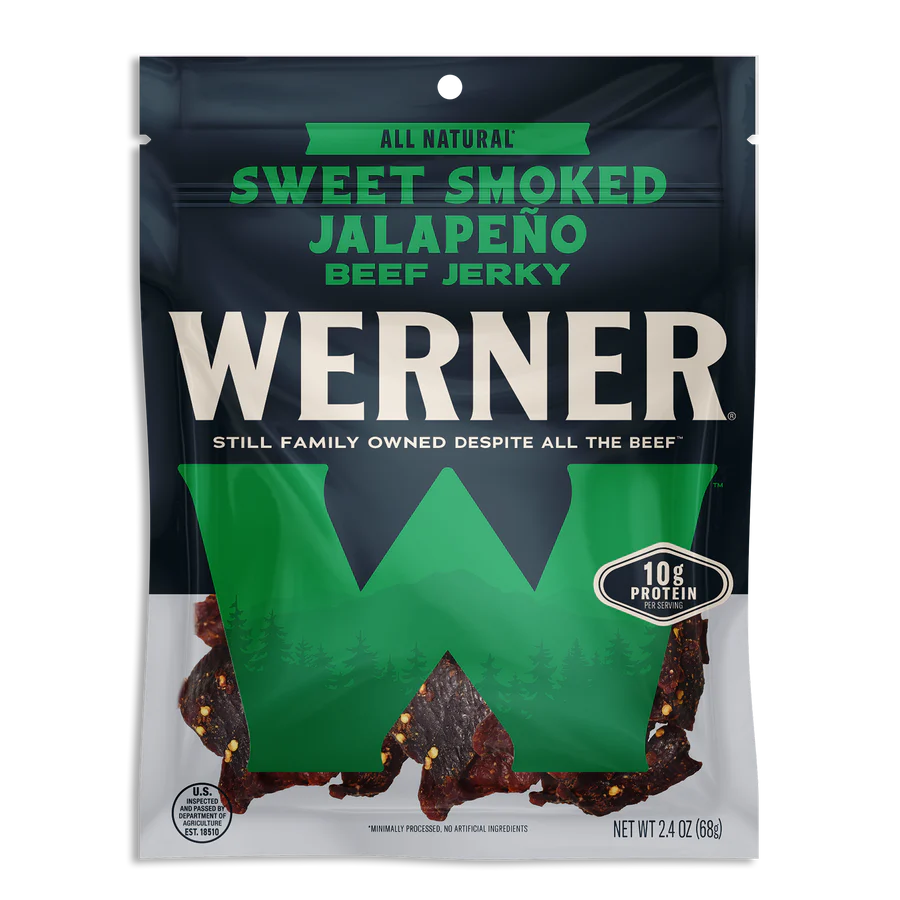 Werner - Sweet Smoked Jalapeno Beef Jerky