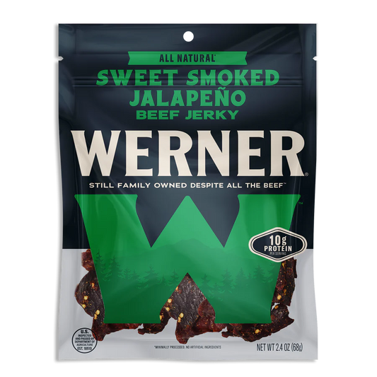 Werner - Sweet Smoked Jalapeno Beef Jerky