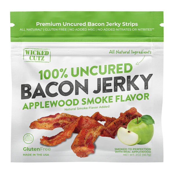 Wicked Cutz - Applewood Smoke Bacon Jerky