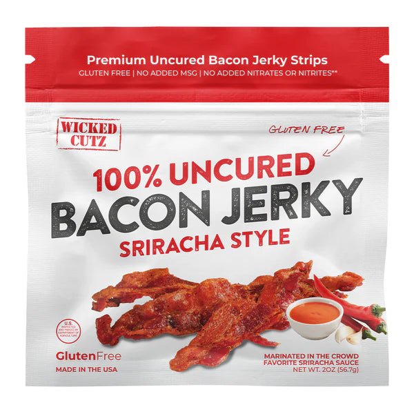 Wicked Cutz - Sriracha Style Bacon Jerky