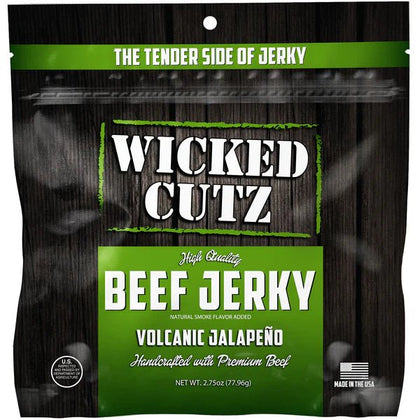 Wicked Cutz - Volcanic Jalapeno Beef Jerky