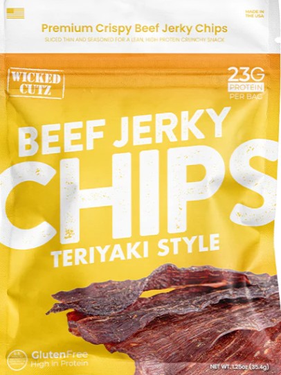 Wicked Cutz - Teriyaki Beef Jerky Chips