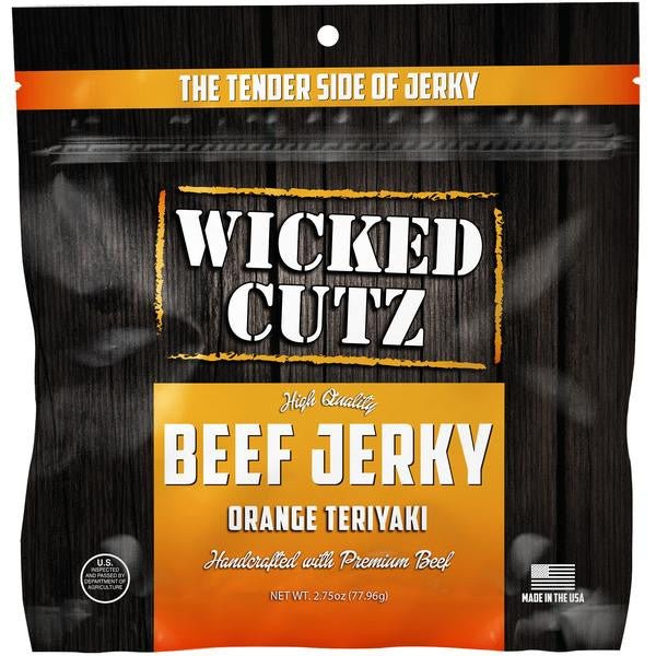 Wicked Cutz - Orange Teriyaki Beef Jerky (2.75 oz)