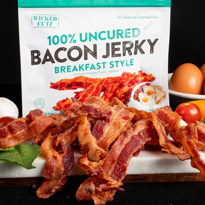 Wicked Cutz - Breakfast Style Bacon Jerky