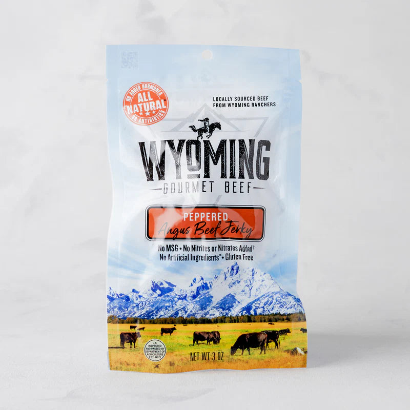 Wyoming Authentic - Peppered Angus Beef Jerky