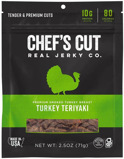 Chef's Cut Real Jerky Co - Teriyaki Turkey Jerky (2.5 oz)